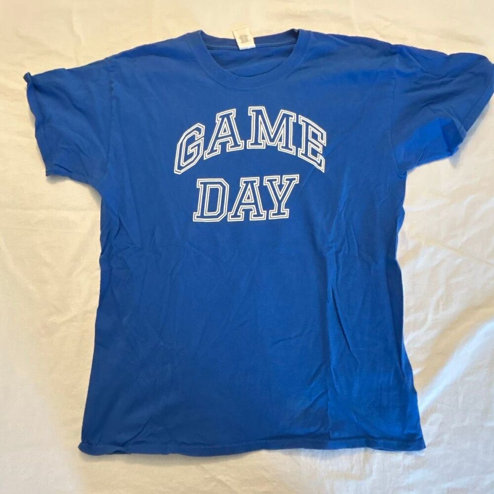 Creighton Prep Game Day T Shirt | Blue & White |  Billy the Bluejay | Men’s Size